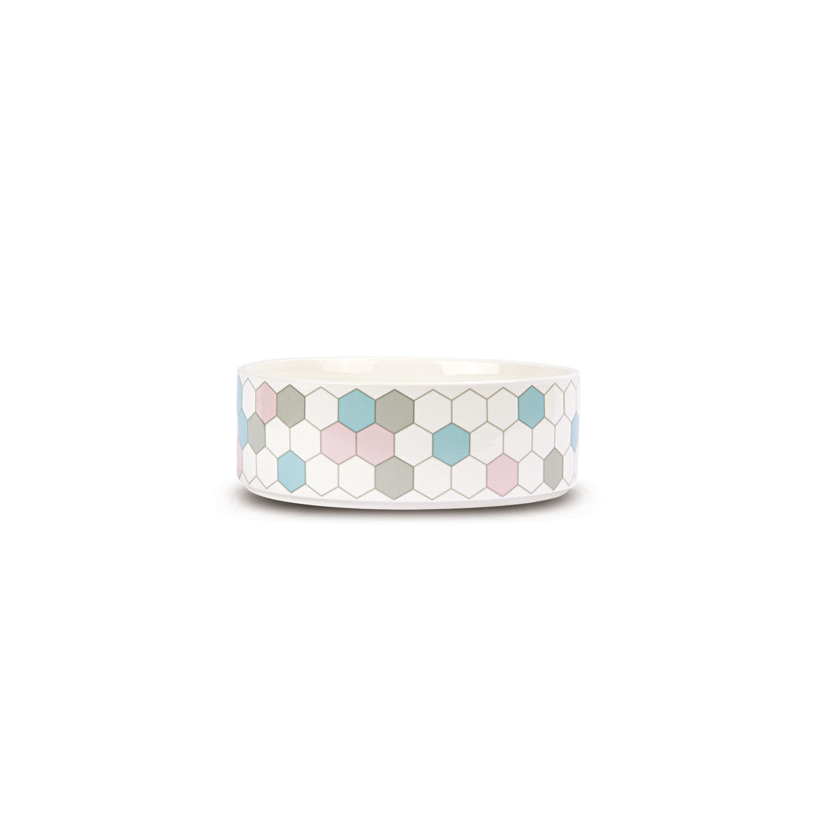 Patterned Ceramic Pet Bowl - S (300ml)