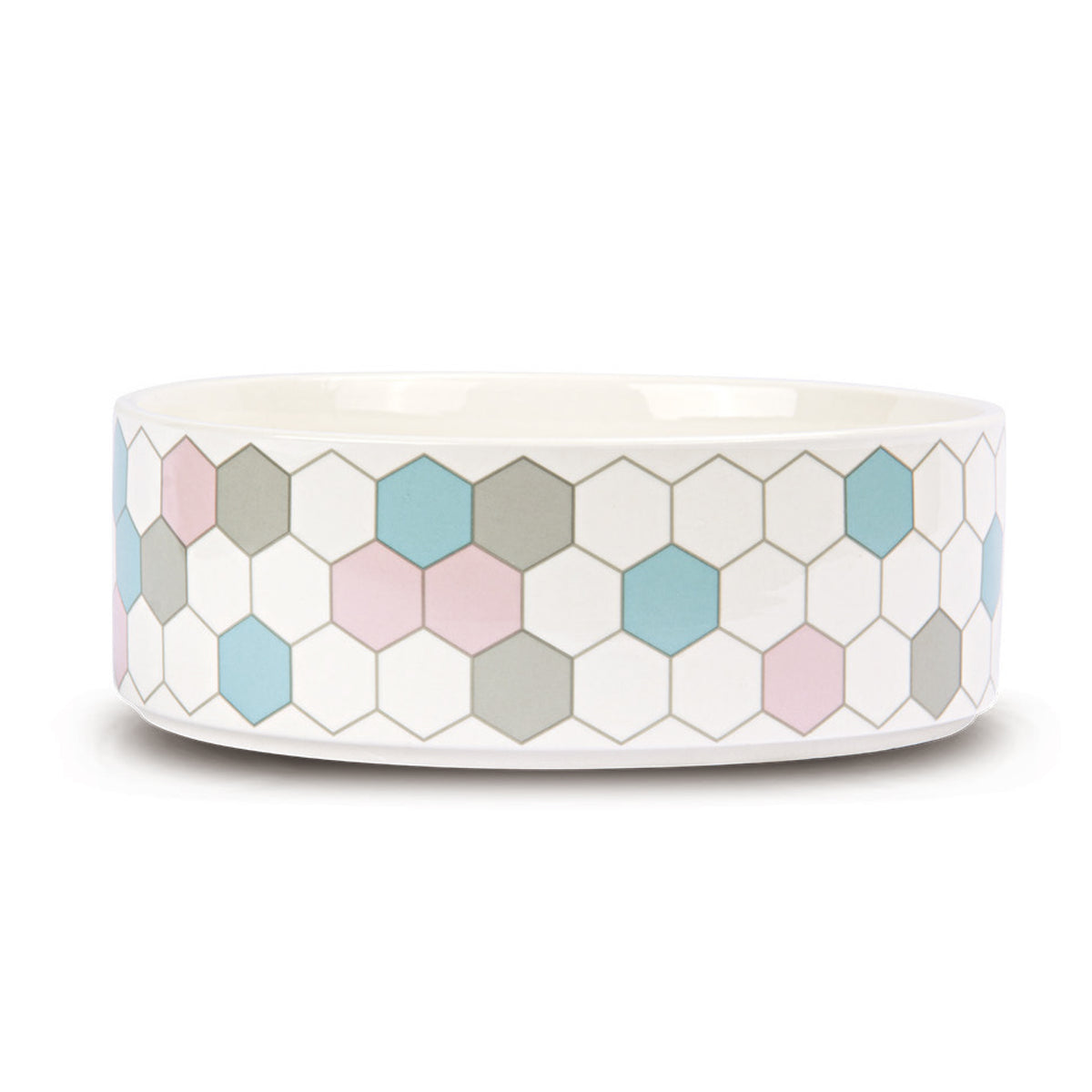 Patterned Ceramic Pet Bowl - L (1500ml)