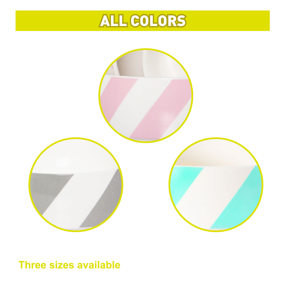 Patterned Ceramic Pet Bowl - L (1500ml) - Additional Image 1
