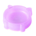 Plastic Cat Bowl 300ml Purple