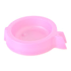 Fish Plastic Cat Bowl 250ml Pink