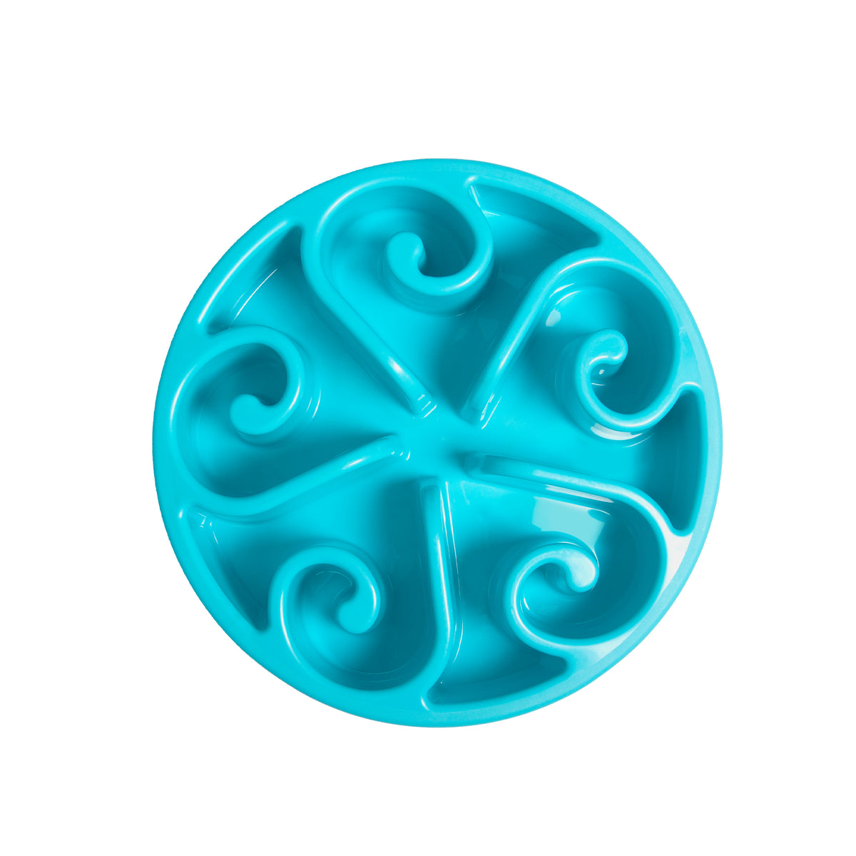 Slow Feeding Plastic Pet Bowl - M (500ml)