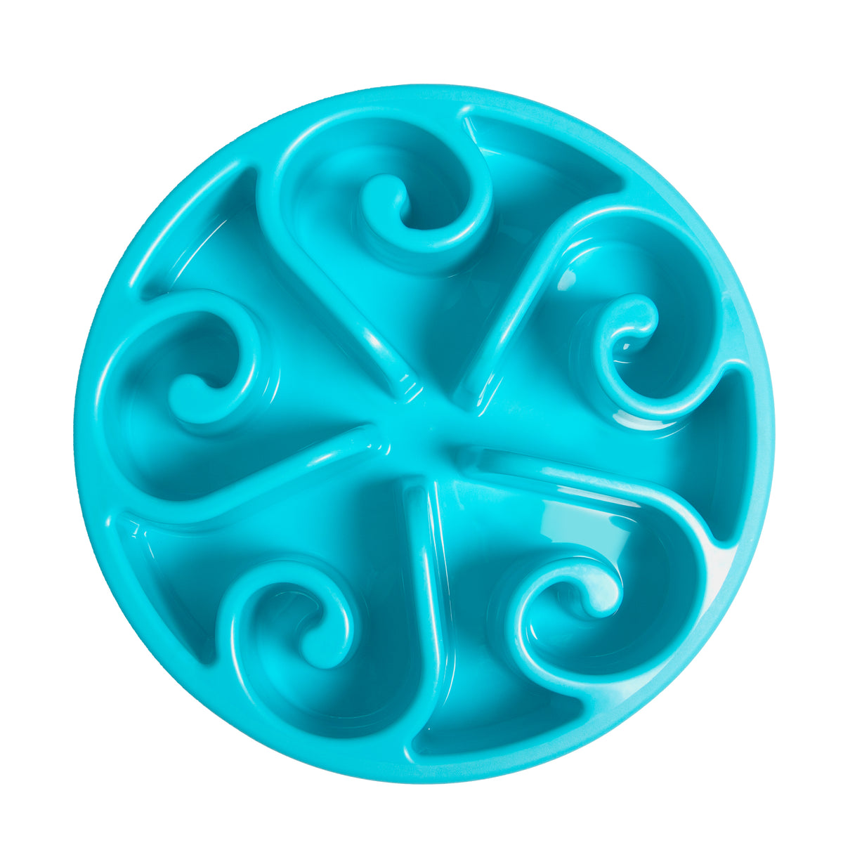 Slow Feeding Plastic Pet Bowl - L (1500ml)