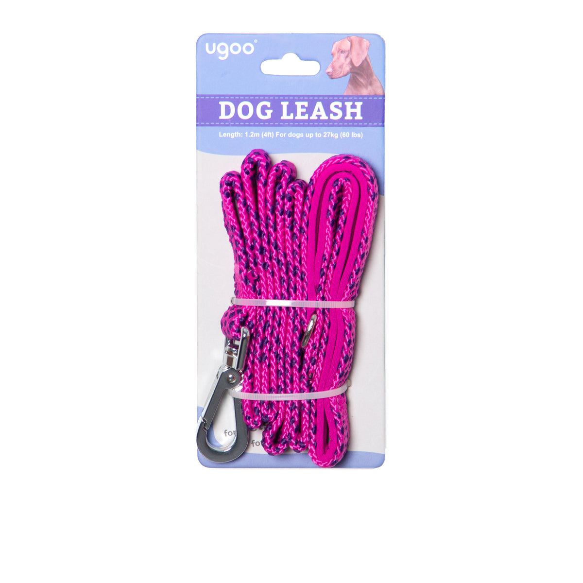 Tape Dog Leash 72in - Pink