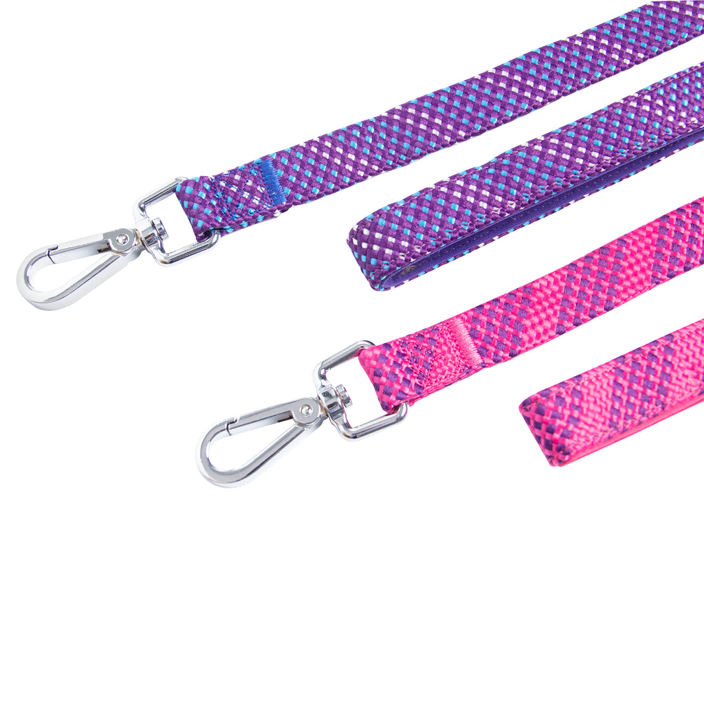 Wide Tape Dog Leash 72in - Pink - Additional Image 1