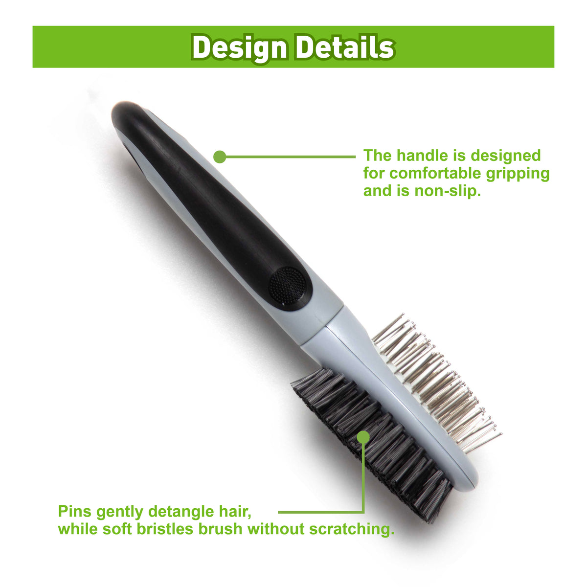 Pet Dual Sided Brush - Additional Image 1