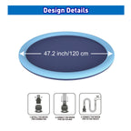 Cooling Sprinkler Mat for Dogs - Additional Image 1