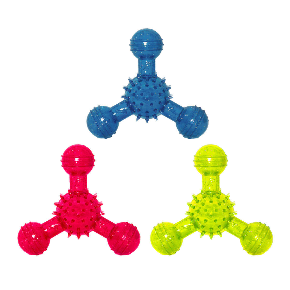 TPR Tri-Boomerang 3 Assorted 14cm