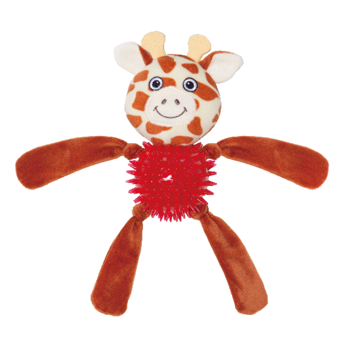 Spiky TPR Body Plush Giraffe