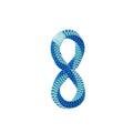 Braided Twist Infinity - L