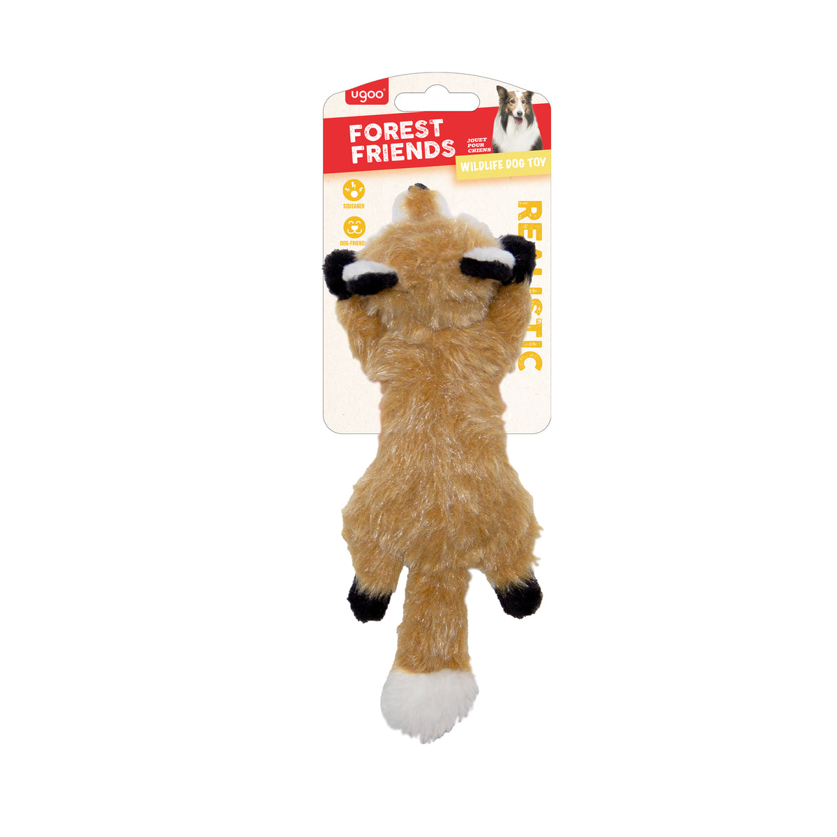 Realistic Plush Fox (Style B) - M