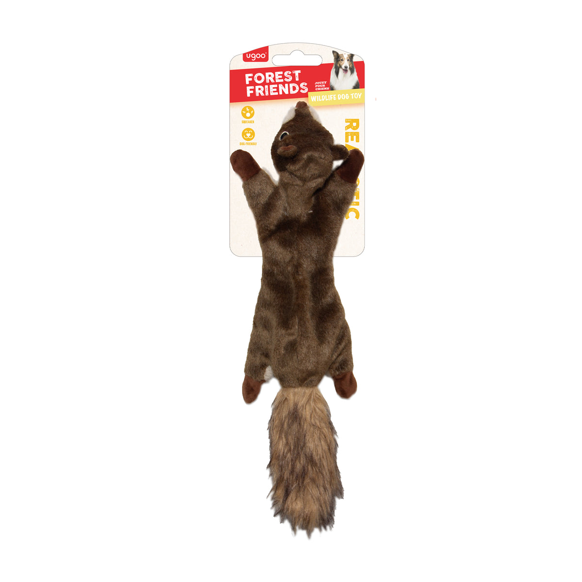 Realistic Flattie Squirrel - M