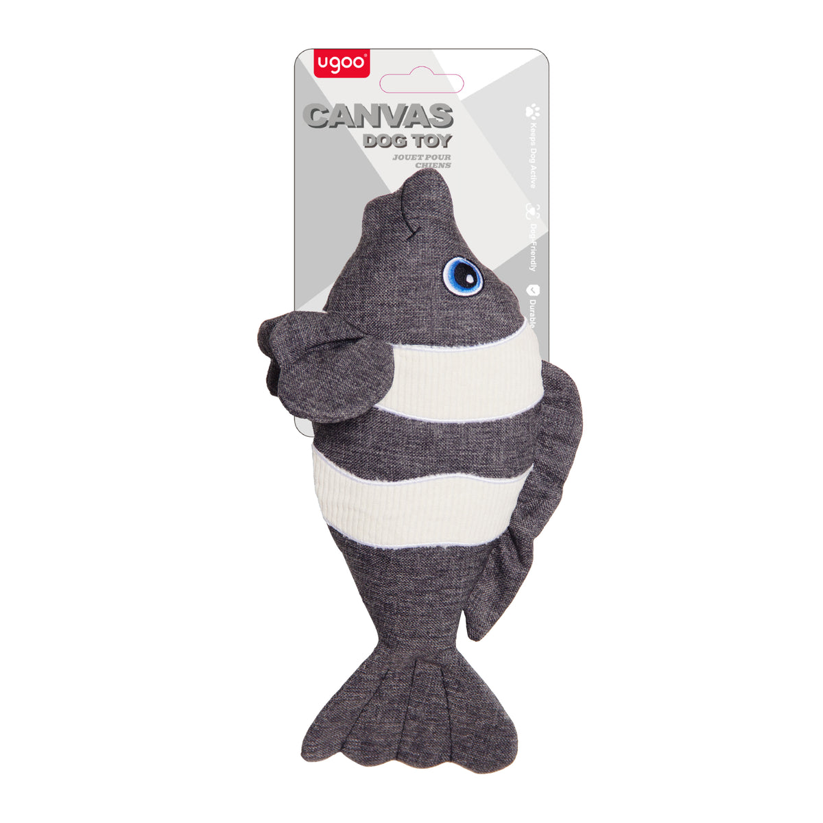 Canvas Plush Fish - M - Additional Image 1