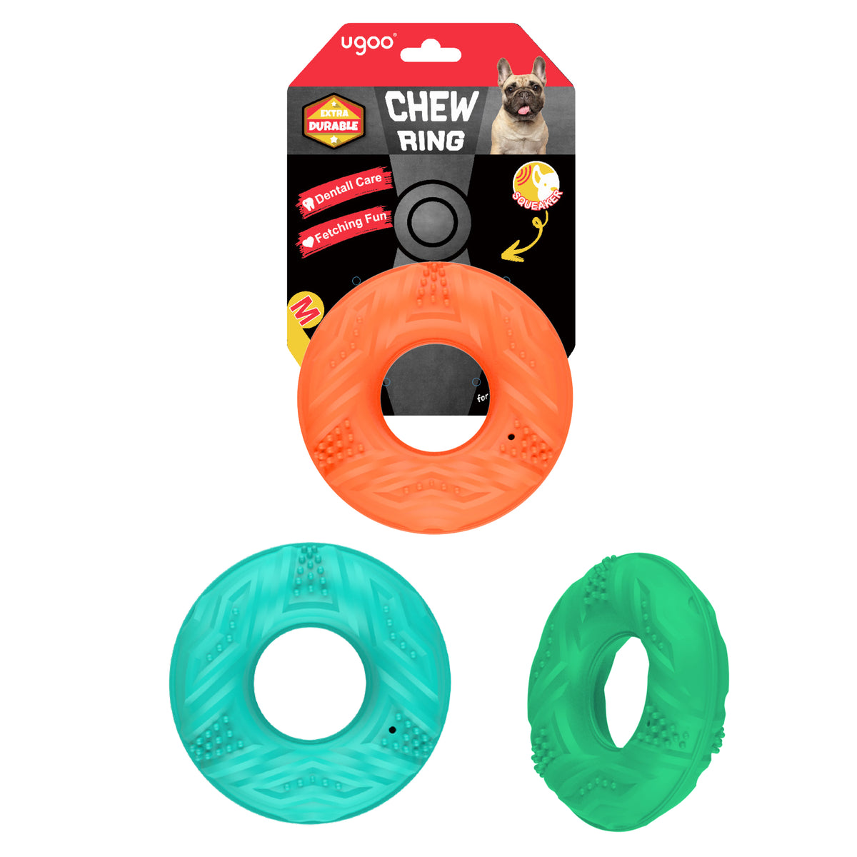 TPR Ring 3 Assorted - M