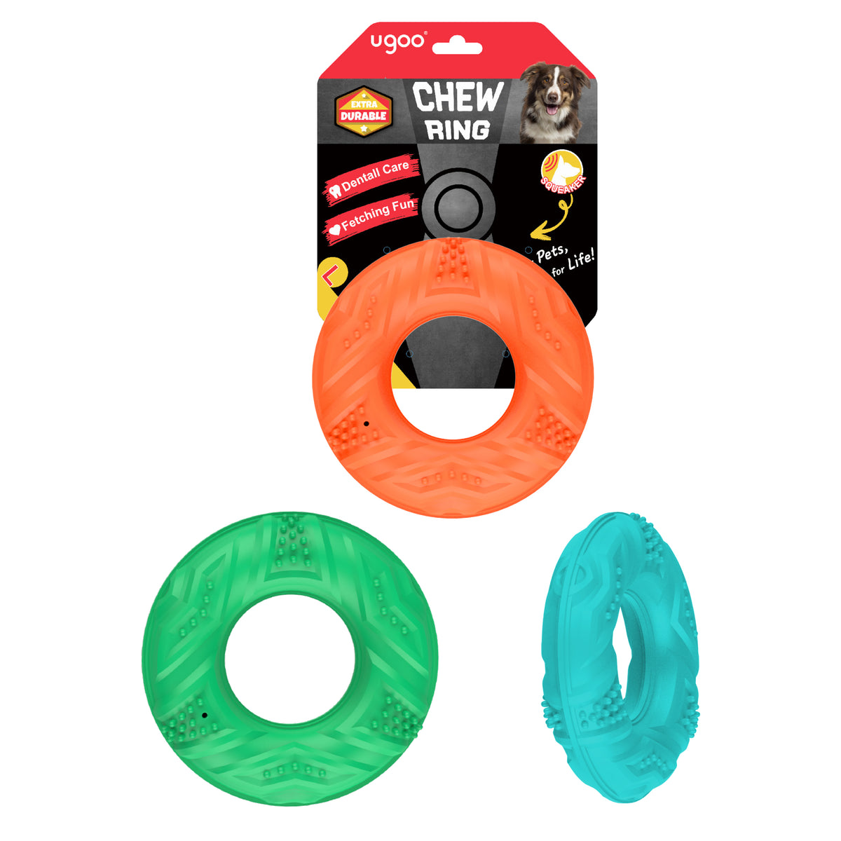 TPR Ring 3 Assorted - L