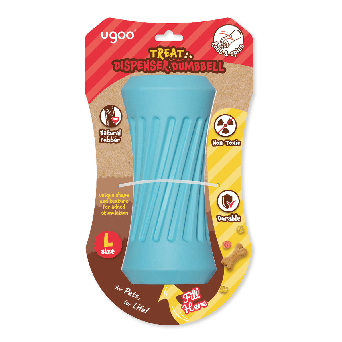 Rubber Dispenser Geometry - L