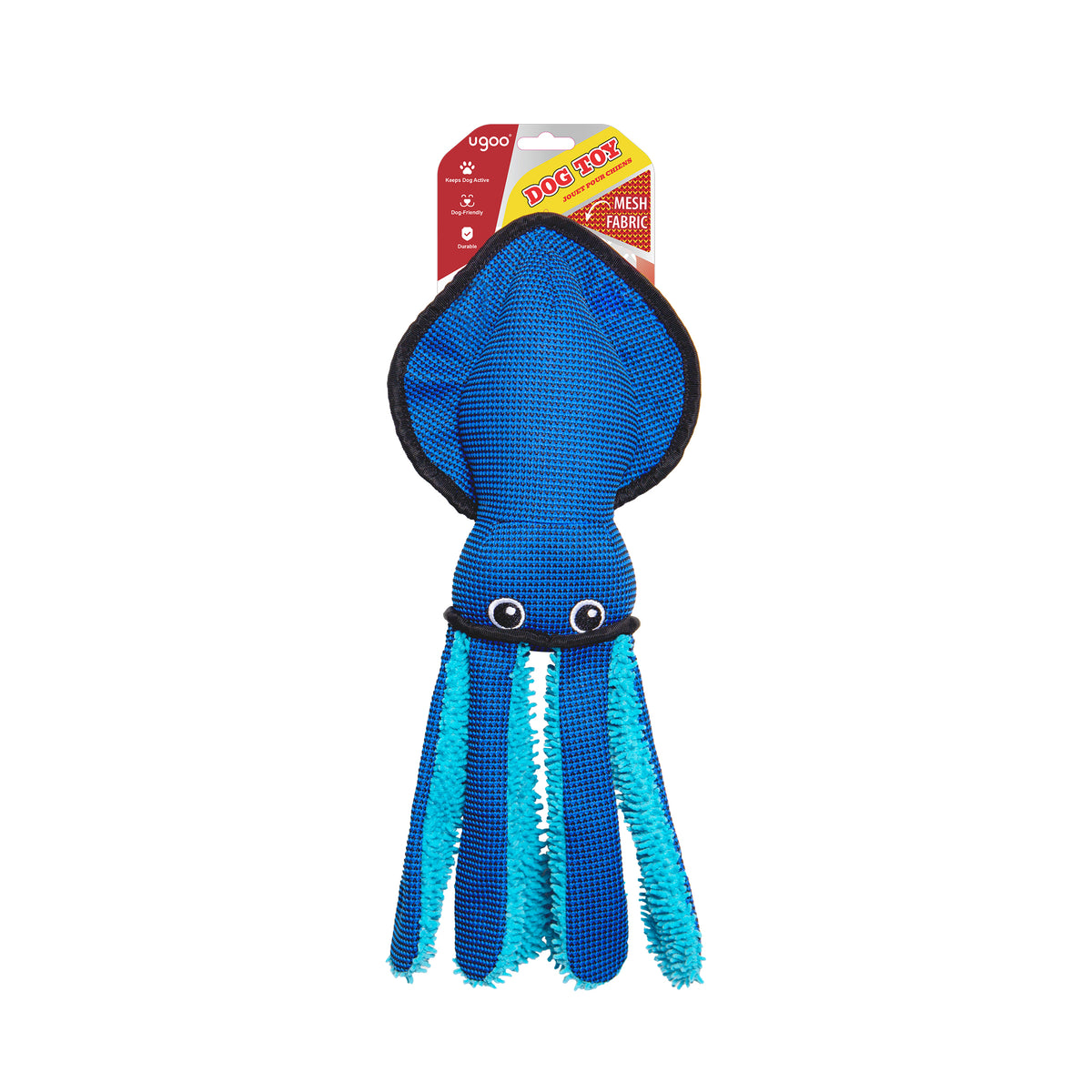 Mesh Plush Squid