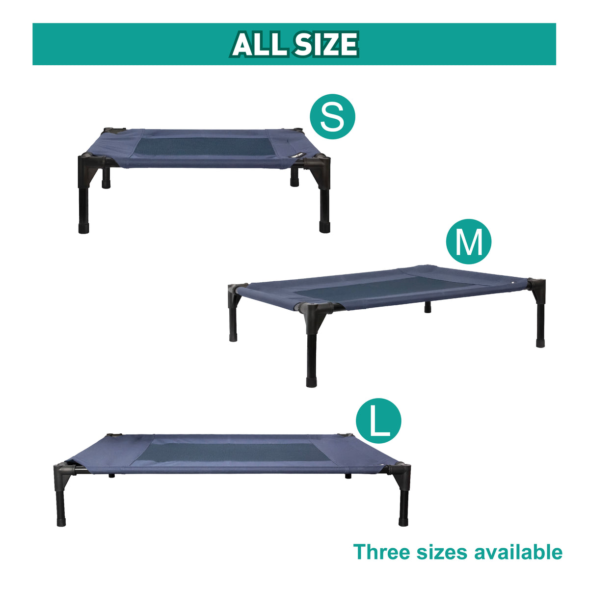 Basic Elevated Cot - L - Additional Image 2