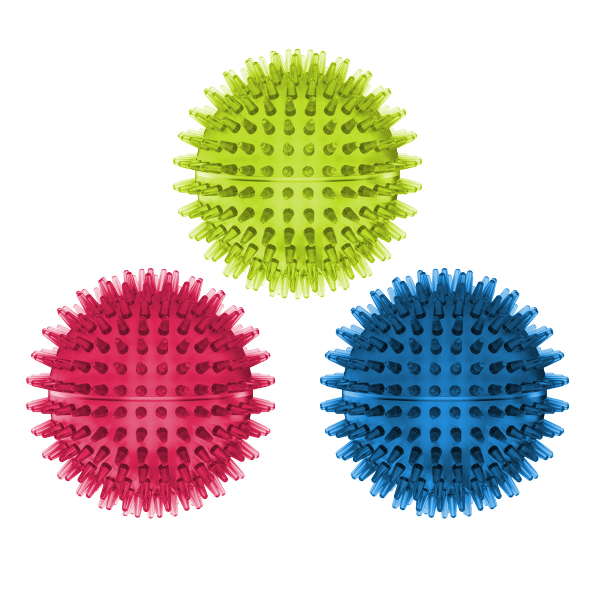 TPR Spiky Ball 3 Assorted - S