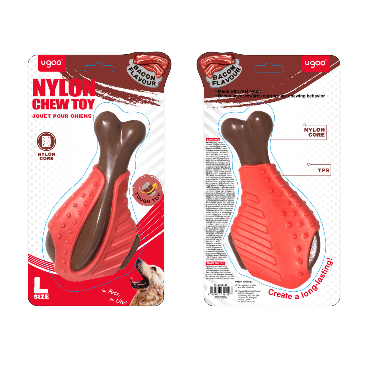 Nylon & TPR Chew Toy - L