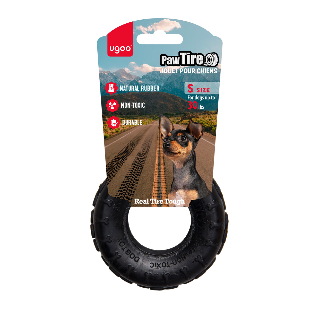Rubber Tire Toy - S