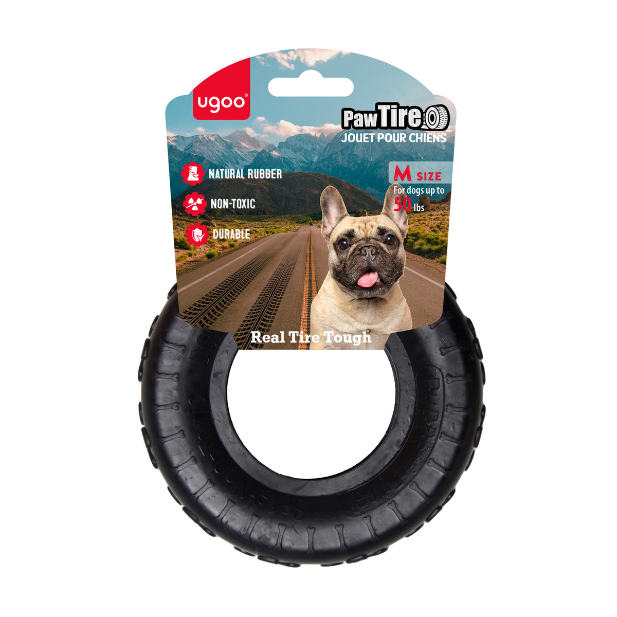 Rubber Tire Toy - M