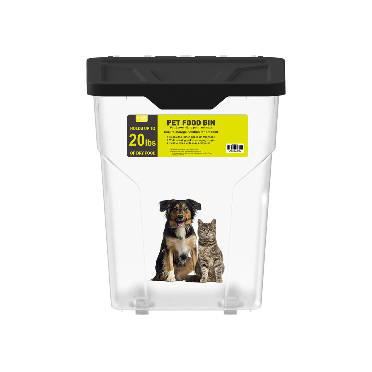 Pet Food Storage Container - 20lbs