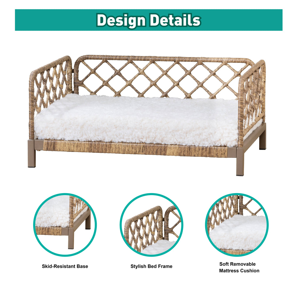 Elevated Wicker Bed - Additional Image 1