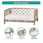 Elevated Wicker Bed - Additional Image 1