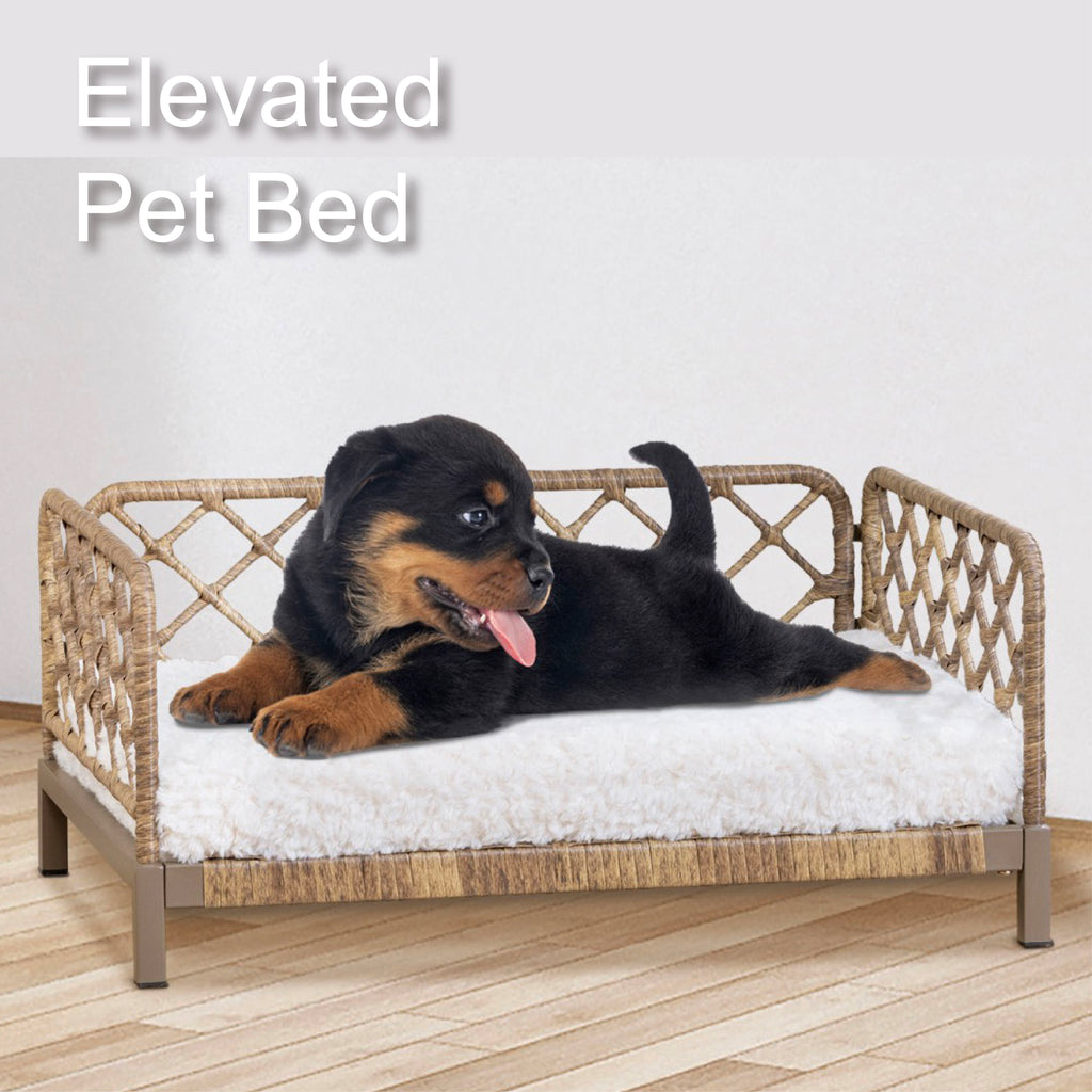 Elevated Wicker Bed - Additional Image 2