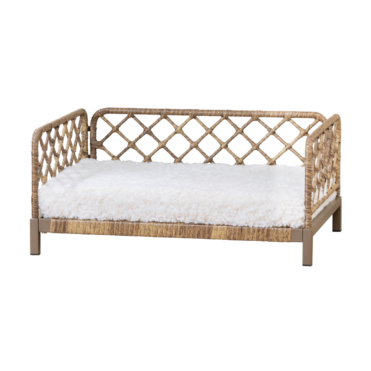 Elevated Wicker Bed