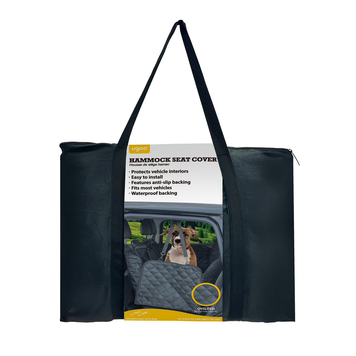 Car Back Seat Cover - 208 x 141cm - Additional Image 1