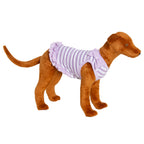 Striped Ruffle Dog Dress - S - Additional Image 1