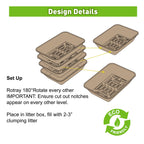 Disposable Sifting Litter Pan - M - Additional Image 2