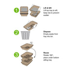 Disposable Sifting Litter Pan - M - Additional Image 3