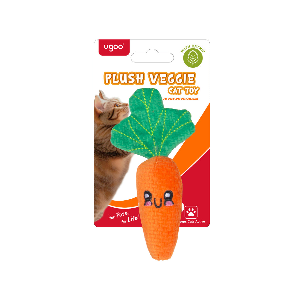 Cat Plush Carrot