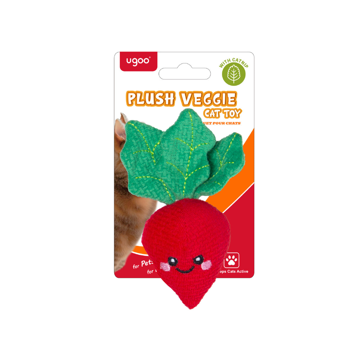 Cat Plush Radish