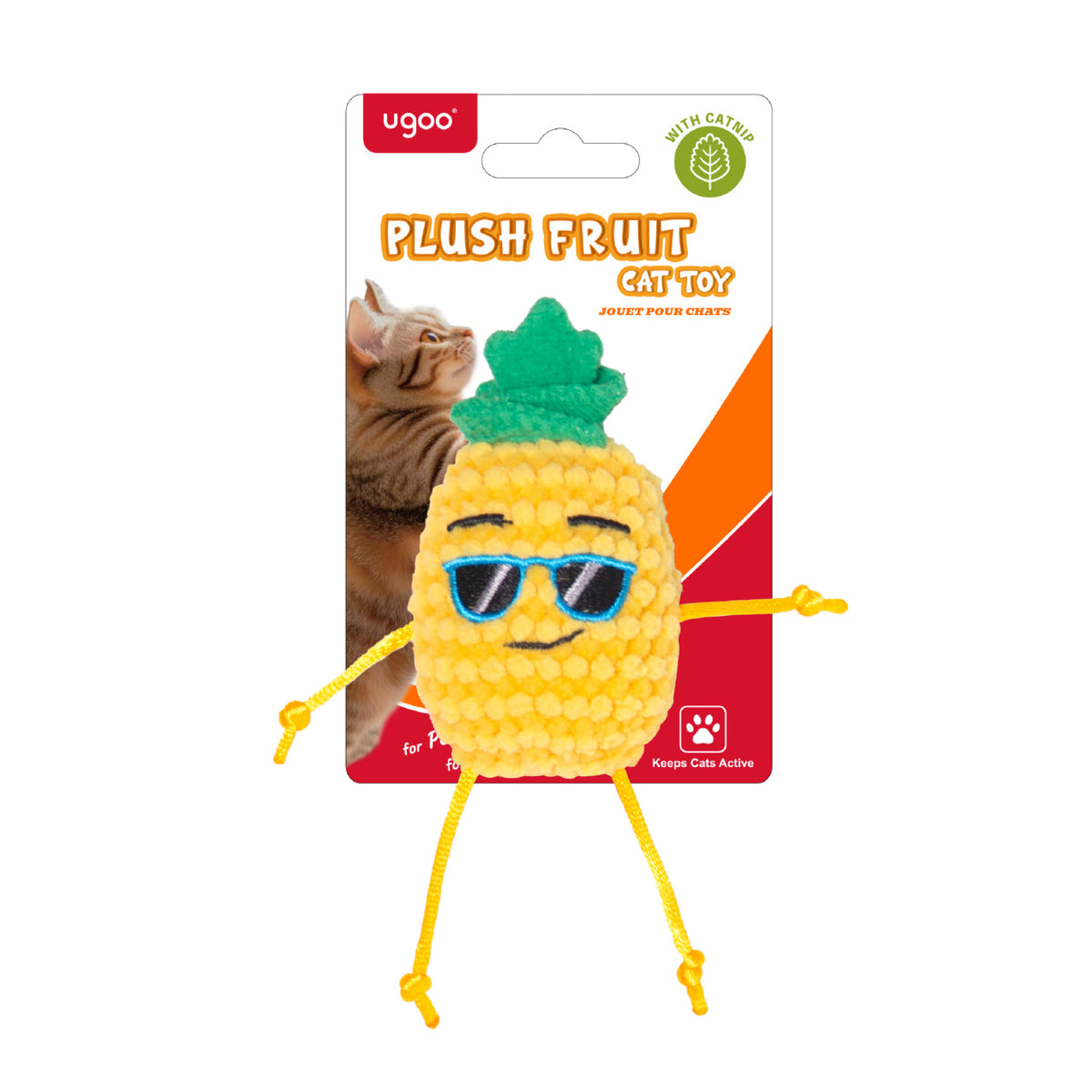 Cat Plush Pineapple