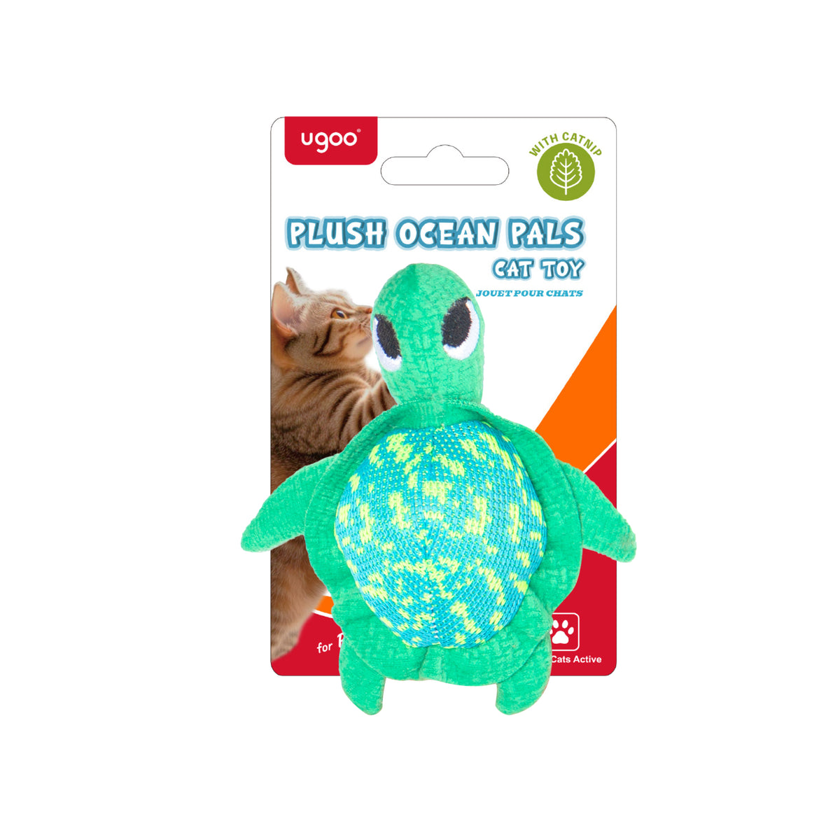 Cat Plush Turtle