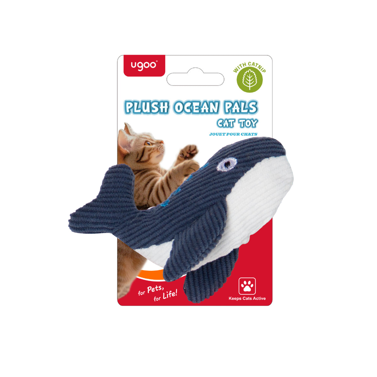 Cat Plush Whale