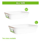 Disposable Litter Pan 2pk - Bagasse - M - Additional Image 1