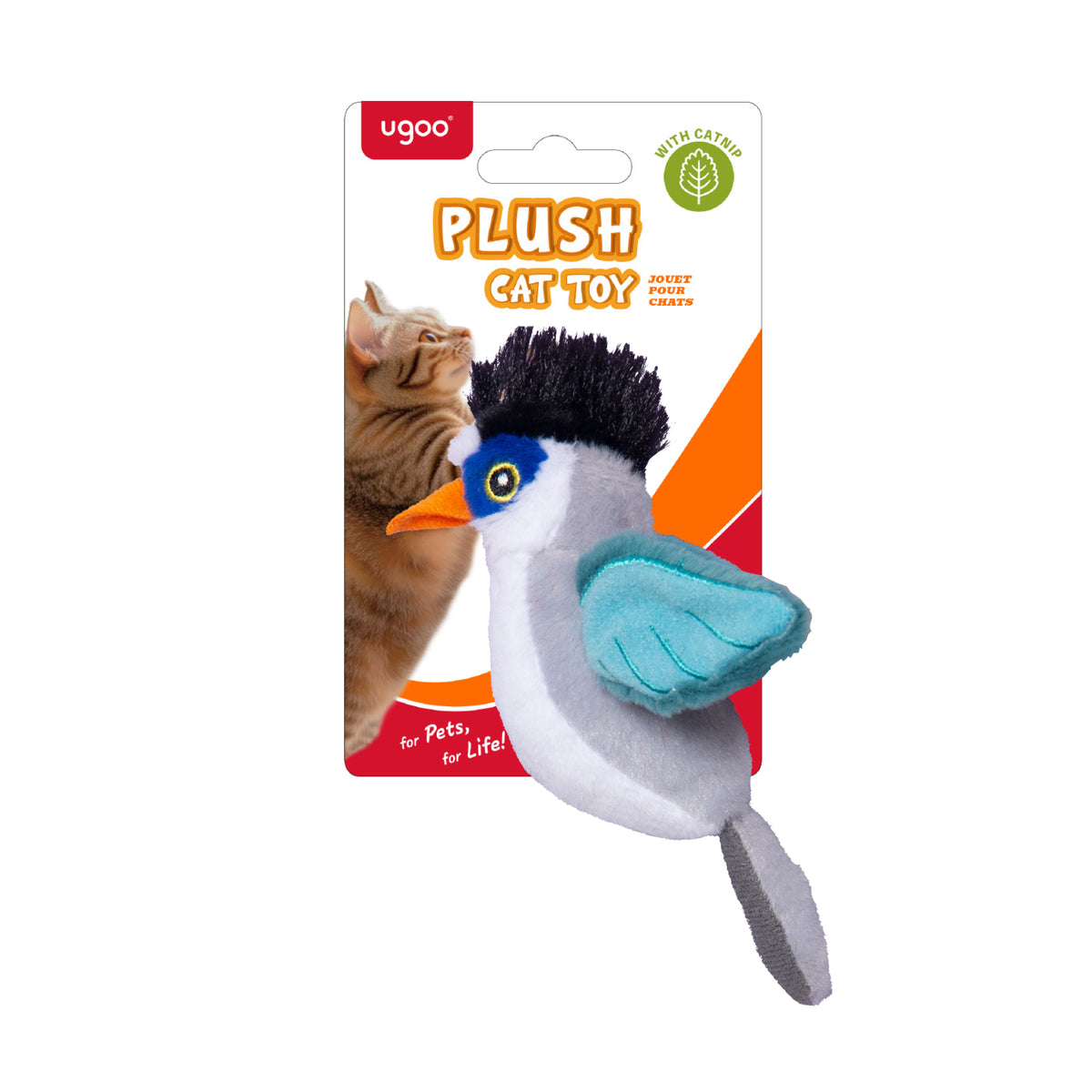 Plush Bird Cat Toy - Style A (TBC)