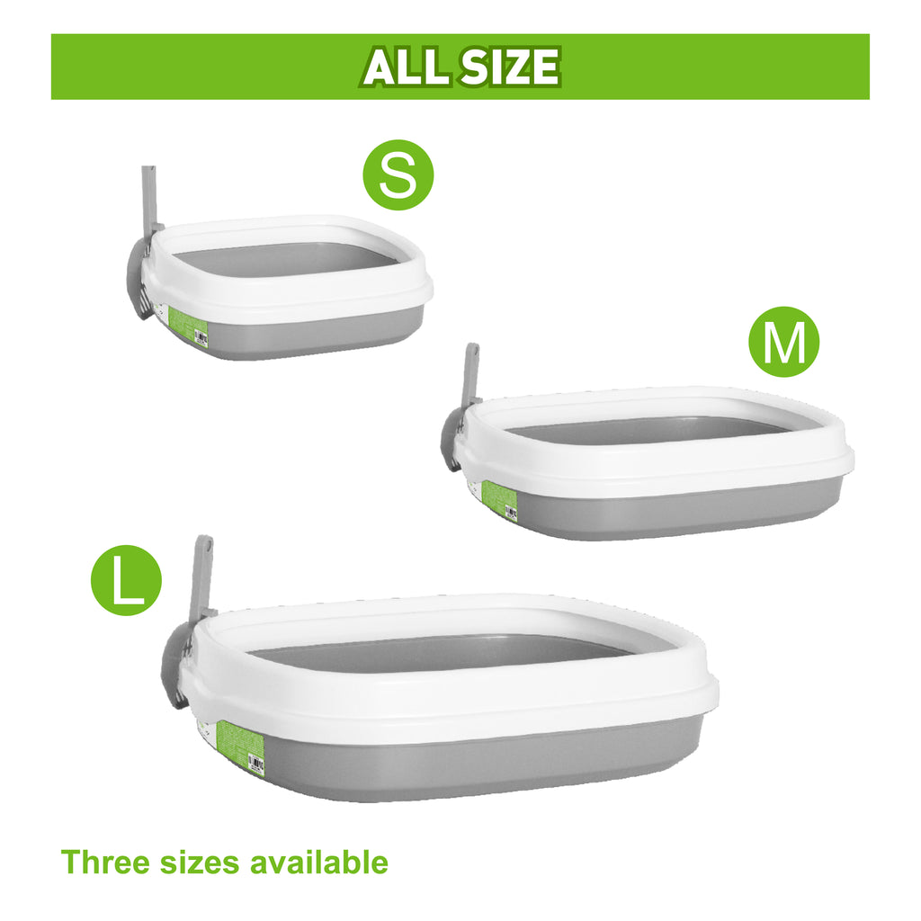 Rimmed Litter Pan & Scoop - L - Additional Image 1