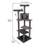 High Cat Tower - 169.6cm - Additional Image 1