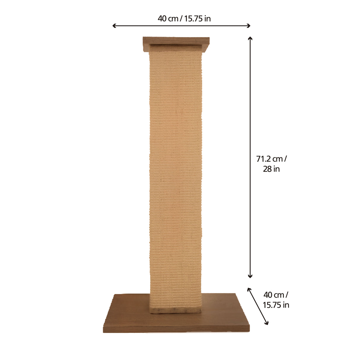 Modern Jute Post - Additional Image 1