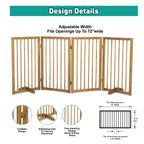 Foldable 4-Panel Gate - Additional Image 3