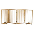 Foldable 4-Panel Gate
