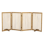 Foldable 4-Panel Gate