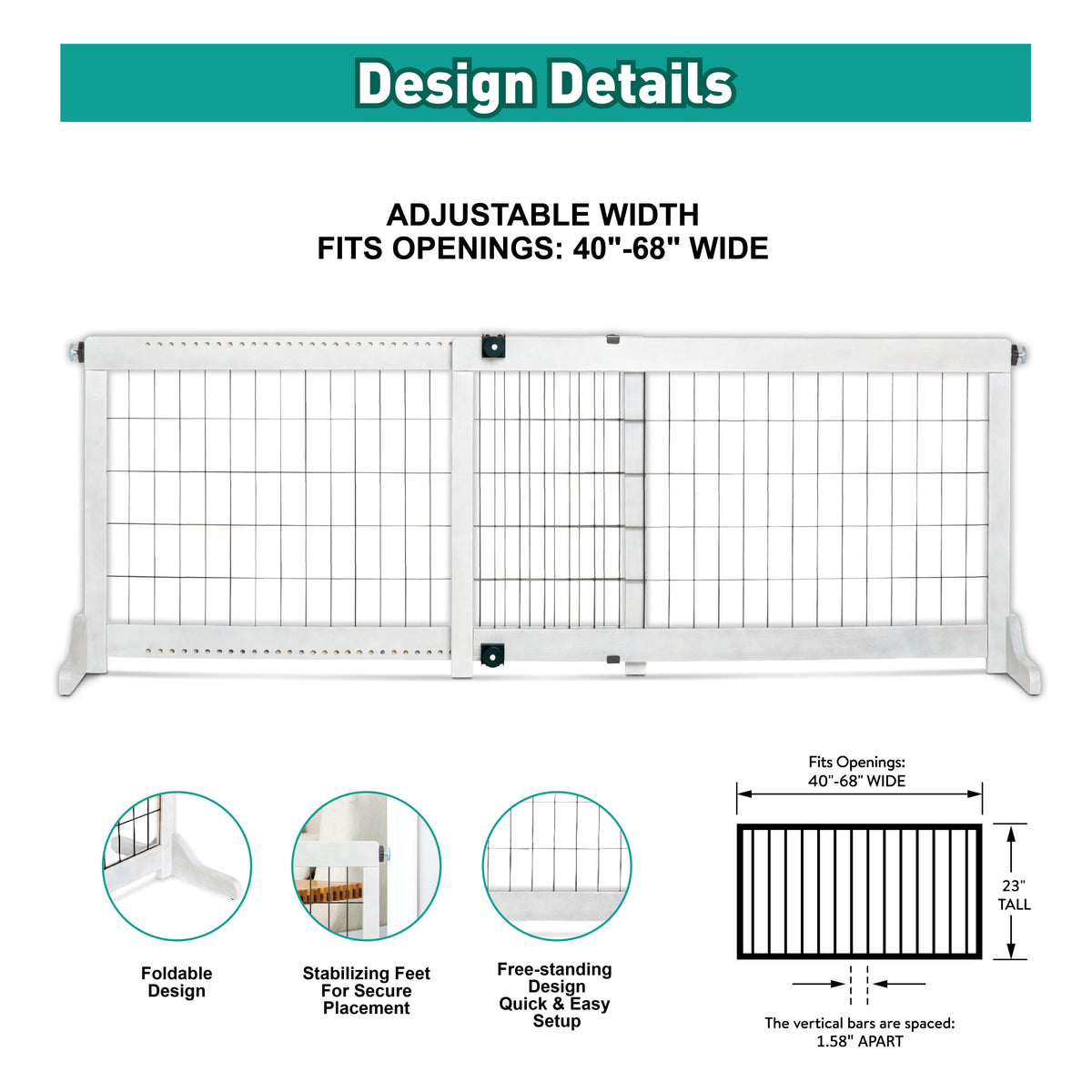 Adjustable Gate - M - Additional Image 2