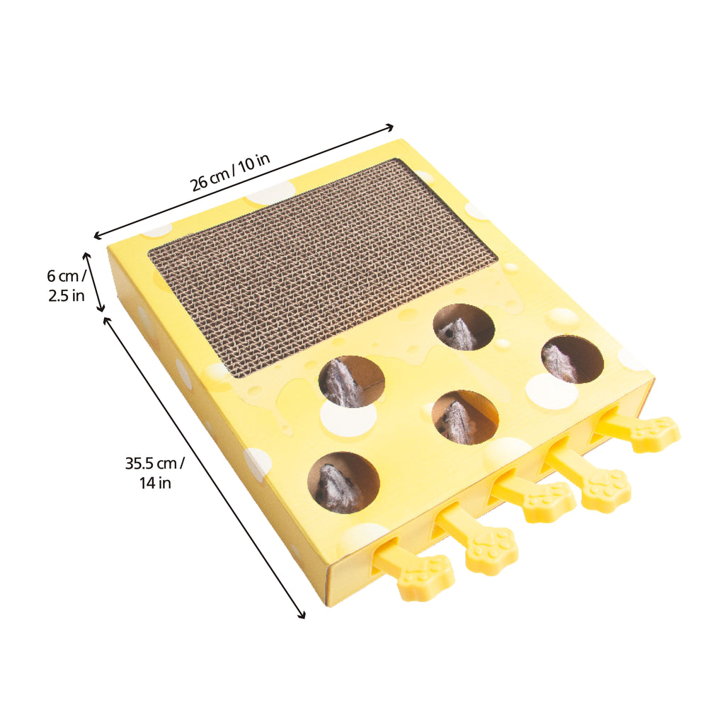 Whack-a-Mouse Corrugate Scratcher - Additional Image 1